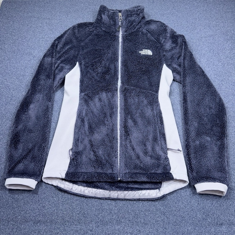 North Face Osito Fleece Jacket Ladies Small Full Zip Preppy Hiker Womens